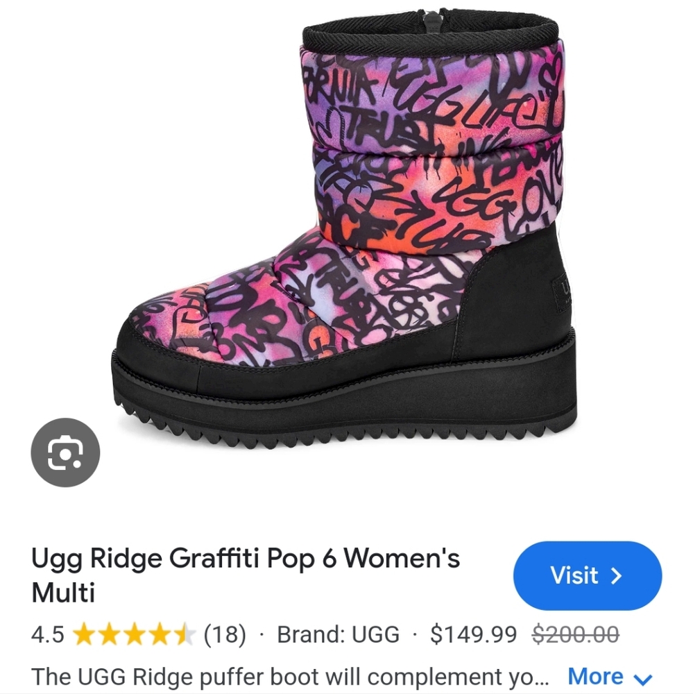 UGG graffiti boots